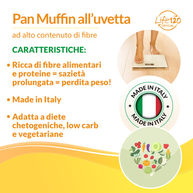 Pan muffin with raisins