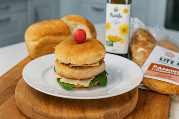 panino life 120 con hamburger di merluzzo 