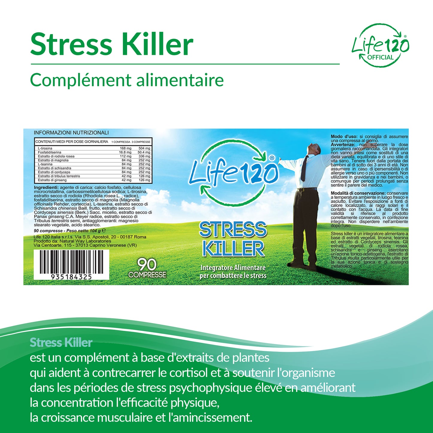 Stress Killer - 90 PILLS